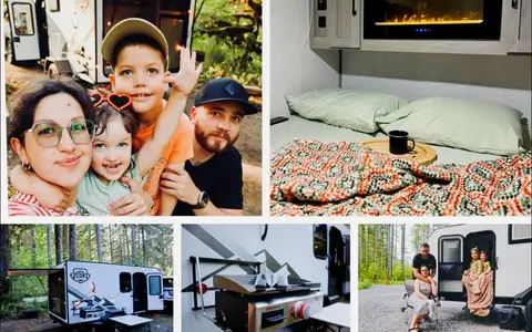 Ivanna and Igor's Coleman Rubicon 1400BH Travel Trailer
