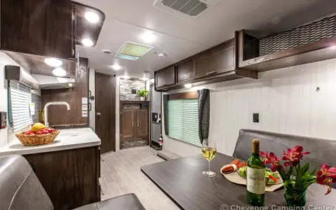 **PARTY DECK** 2020 Forest River Cherokee Grey Wolf 26RR Toy Hauler - Trave