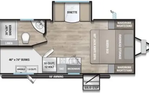 2026 Alliance RV Delta Solo BH181 Travel Trailer