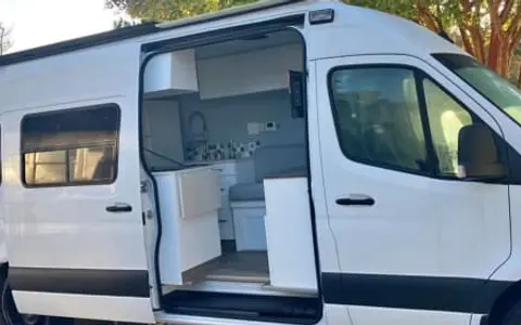 Adventure Awaits in Our 2022 Off-Grid Mercedes Sprinter Van