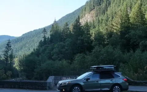 Subaru Outback with All Weather iKamper