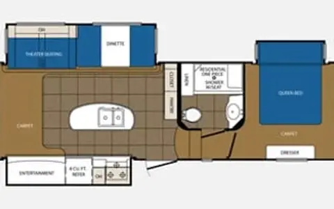 2015 Forest River Crusader 5th Wheel RV