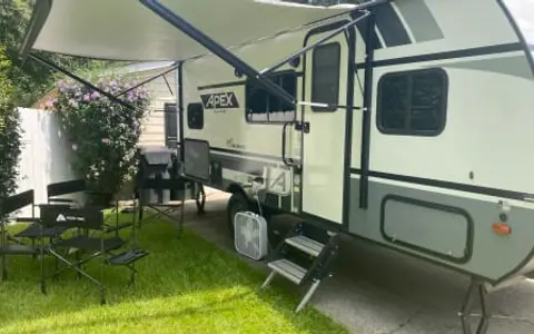 2021 Coachman that sleeps 6. Outdoor kitchen, Smart TV and SUV towable!
