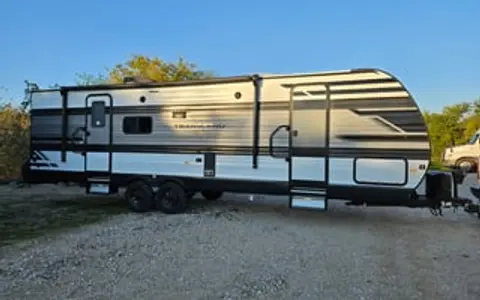 Delivered and setup home away from home outdoor.