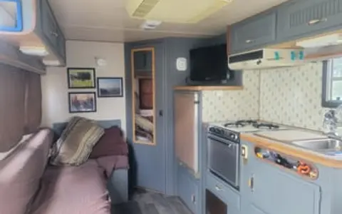 Charming Older Nomad Travel Trailer