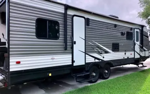 2020 Trail Runner Toy Hauler....and we deliver!