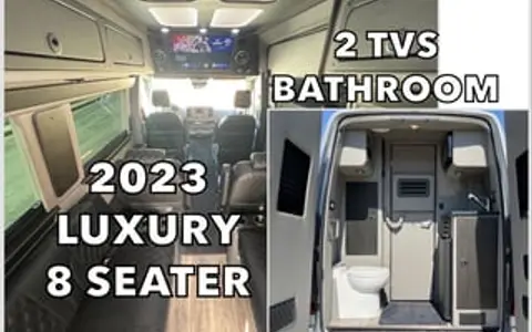 Luxury Mercedes Sprinter Cruiser Van Seats 8