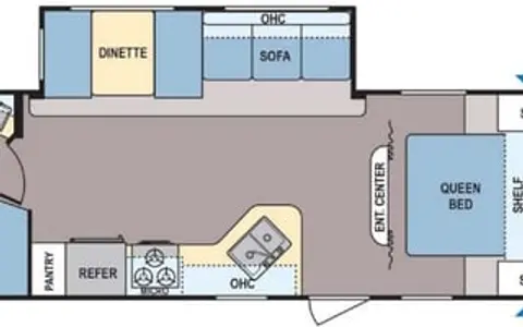 2017 Dutchmen RV Coleman Lantern Series 262BH