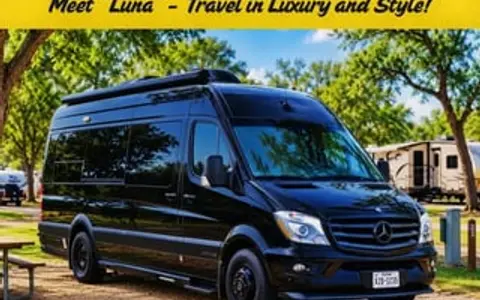 Meet "Luna" - Luxury Mercedes Sprinter Camper Van