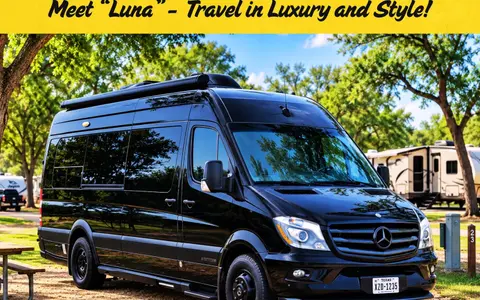 Meet "Luna" - Luxury Mercedes Sprinter Camper Van
