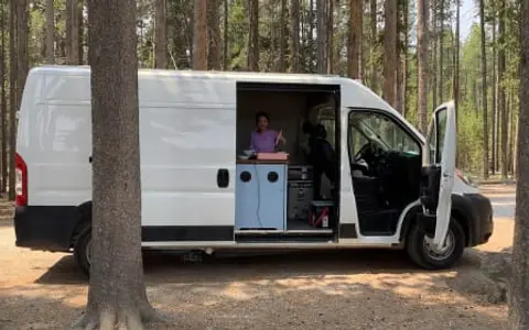 Boondock Stealthy Swiss Army Van