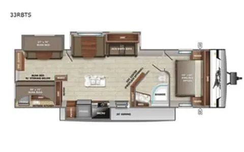2022 Jayco Jay Flight 33RBTS