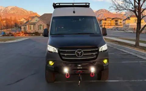 Professional converted "4x4 Luxury Sprinter Solar, Hot Shower, Diesel Heat
