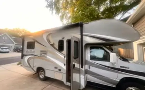 Ready go! Comes with a grill, pillows, cookware...