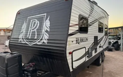 Casita happy campers Rv our small trailer