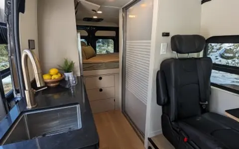 Luxury 4 Season Off Grid Camper Van