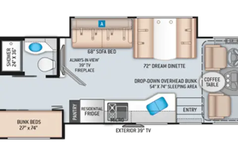 2022 Thor Motor Coach Miramar 37.1