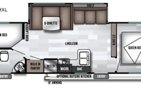 2020 Forest River RV Salem Cruise Lite 263BHXL