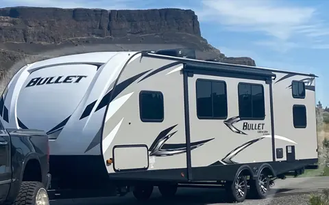 Sheyana’s Keystone Bullet Travel Trailer