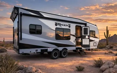 Backcountry Basecamp | 2026 Genesis Toy Hauler | Delivery Available