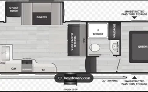 "Roosevelt" 2024 Keystone RV Cougar Sport 2700BH