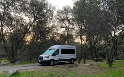 "Very versatile van" -  Rv style rig high roof up to 11 passenger.