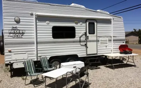 21' Toy Hauler  "Foxy" Available Burning Man 2026 *Delivery Available*