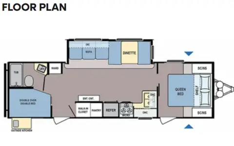 Danielle's Coleman 2020 Coleman Coleman Lantern 285BHWE Travel Trailer