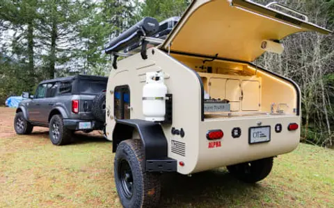 Oregon Trail'r TerraDrop Alpha - Overland Teardrop Package