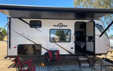 The Sandy Cheeks Travel Trailer
