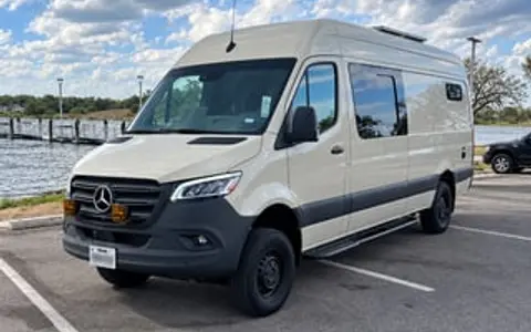 Mercedes AWD Couples Retreat | A/C, Shower & Solar