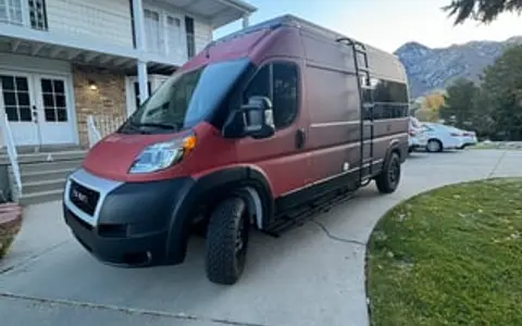 2021 Dodge Ram Promaster - RED