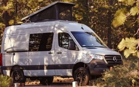 Soar with Peregrine: Mercedes Sprinter 4x4 Pop Top