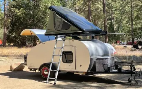 Retro Style Teardrop Camper Trailer (Santa Cruz Area)