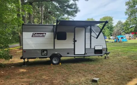 Coleman Lantern LT 17B W/ Electric Fireplace!!! And Coffee Machine