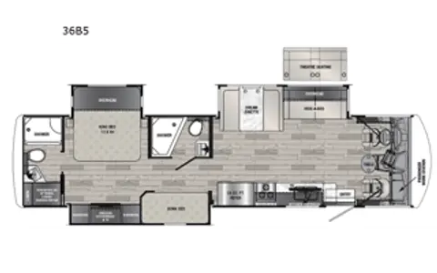 Luxury Class A | Sleeps 7 | Families