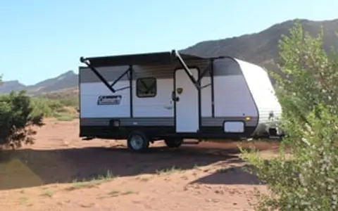 Lightweight and easy to tow Coleman Travel Trailer