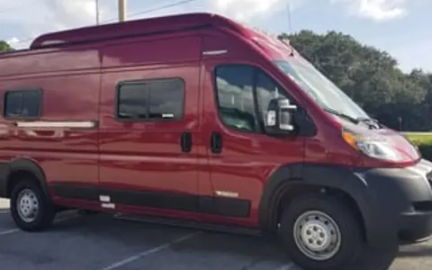 The Tardis or a 2021 Winnebago Solis 59P