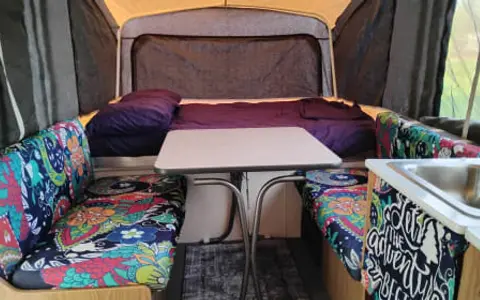 Pop up that sleeps 5