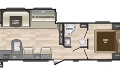 2019 Keystone RV Hideout 28RKS