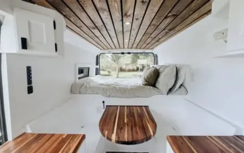 2021 Custom Ram ProMaster Camper Van | Solar, Kitchen & Cozy Interior