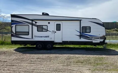 Forest River Sandstorm Toy Hauler