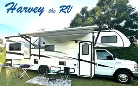 Harvey the RV awaits your adventures!