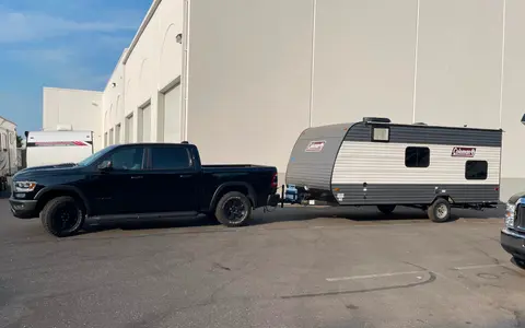 Grace -  Coleman Lantern 17B Travel Trailer