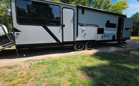 Take Your Toys Too!!  28' Forest River Toy Hauler