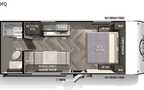 2019 Forest River RV Ozark 1660FQ